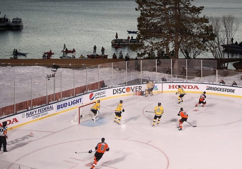 Spektakel mit Hindernissen: So liefen die NHL Outdoors at Lake Tahoe