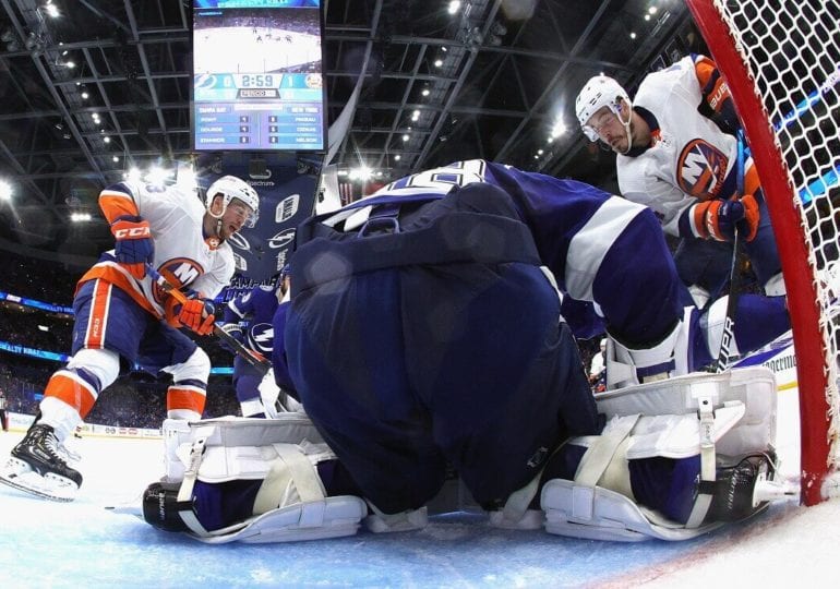 NHL-Playoffs: Islanders feiern Auswärtssieg in Tampa