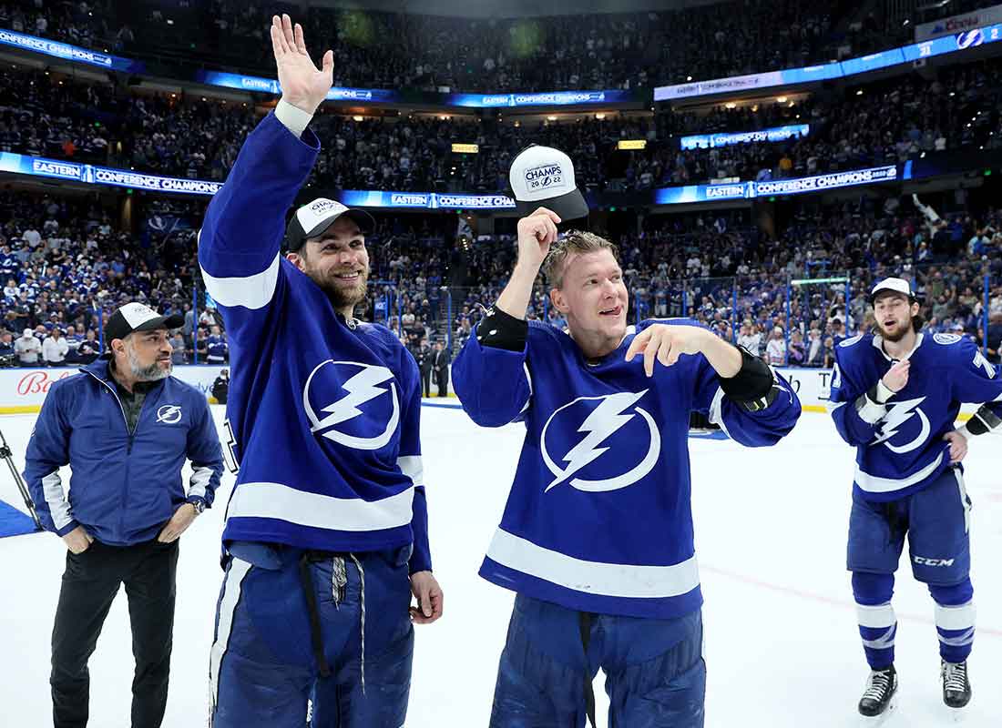 Jan Rutta Lightning Tampa Bay Lightning krönen sich zum Champion - Eishockey Freunde