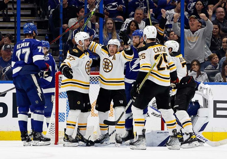 Boston Bruins kämpfen gegen den Presidents'-Trophy-Fluch